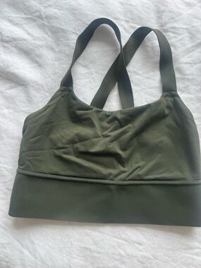 Olive Green Women's Sport Tank Top